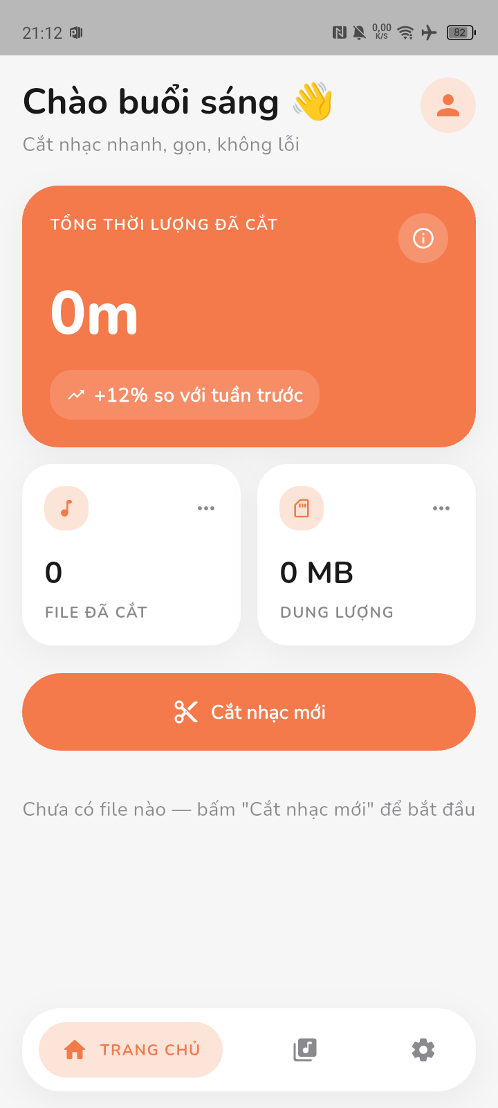 Màn hình Trang chủ